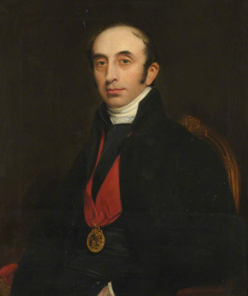Thomas Turton, Bishop of Ely 1845 - 64, balding, clean-shaven, with a look of intellectual superiority on his face.